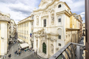 Piazza della Maddalena view